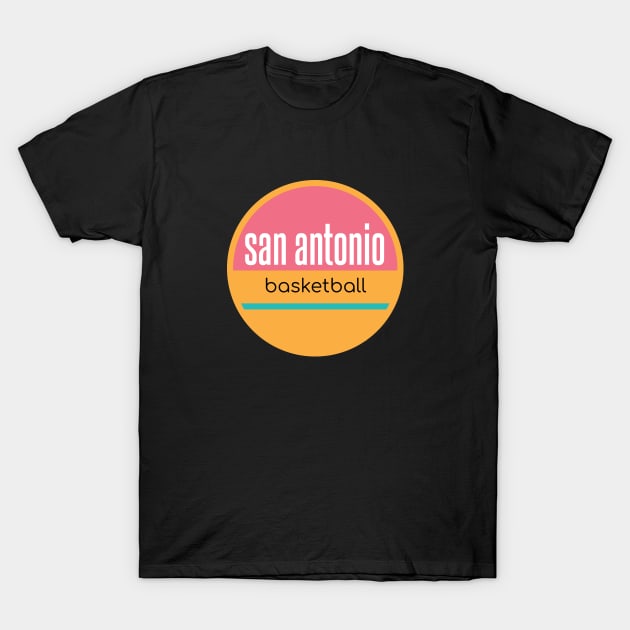 san antonio spurs basketball T-Shirt by BVHstudio